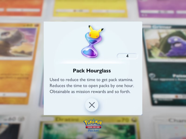 Use Pack Hourglasses