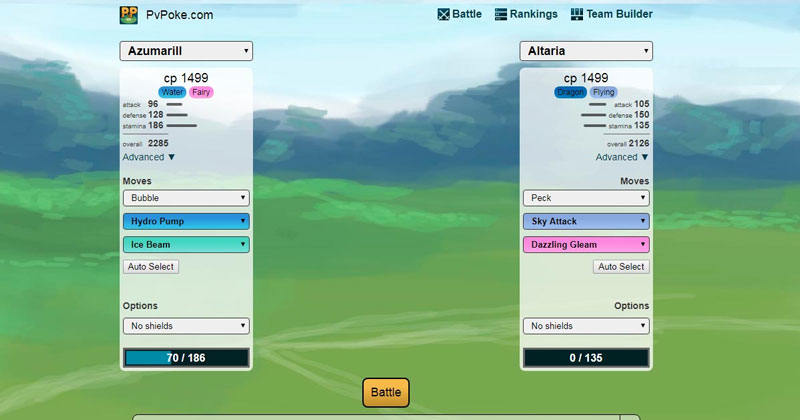 使用寶可夢對戰模擬器