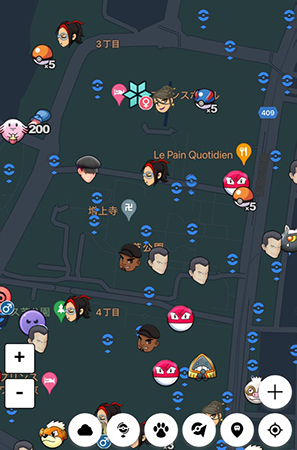 ポケモン go レーダー WeCatch