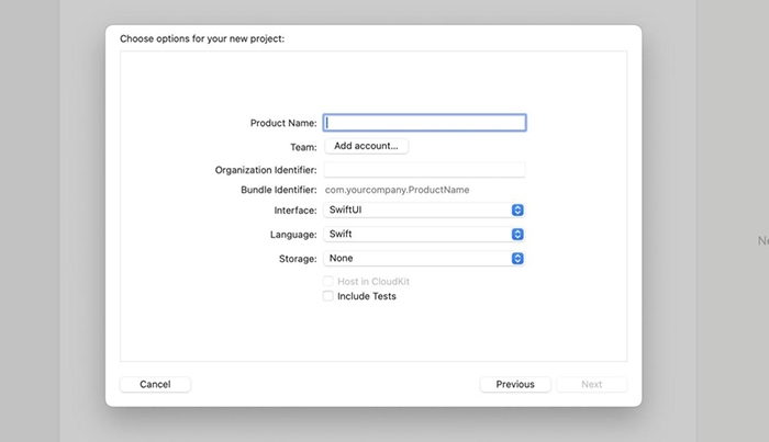 Xcode プロジェクト