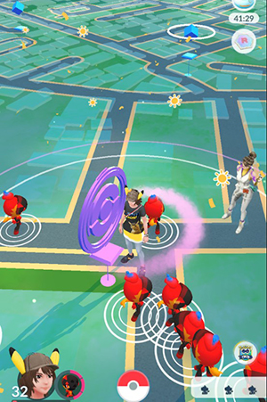 ポケモンgo 大量にゾロアが出現